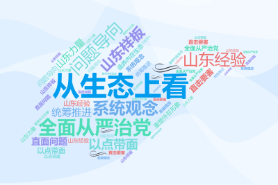 从生态上看,全面从严治党,问题导向,系统观念,山东样板,山东经验,山东力量,以点带面,统筹推进,直面问题,直击要害,重塑外在形象,涵养内在生